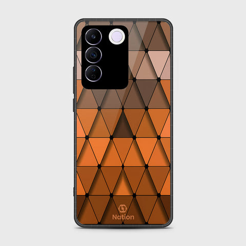 Vivo V27e Cover- Onation Pyramid Series - HQ Premium Shine Durable Shatterproof Case