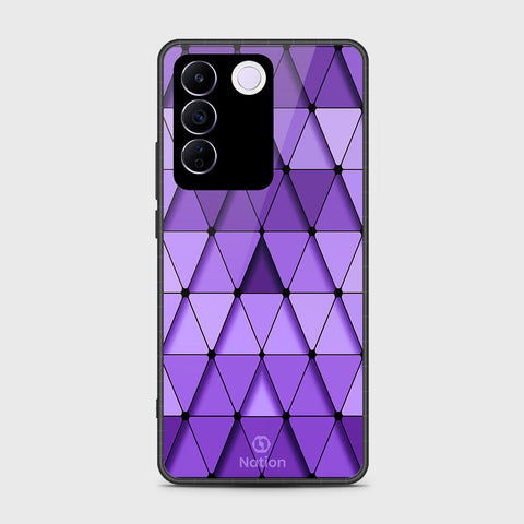 Vivo V27e Cover- Onation Pyramid Series - HQ Premium Shine Durable Shatterproof Case