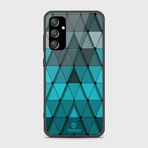 Samsung Galaxy A55 Cover- Onation Pyramid Series - HQ Ultra Shine Premium Infinity Glass Soft Silicon Borders Case