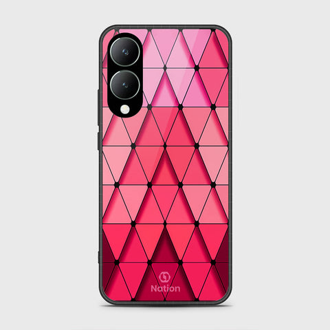 Vivo Y28 5G Cover- Onation Pyramid Series - HQ Ultra Shine Premium Infinity Glass Soft Silicon Borders Case
