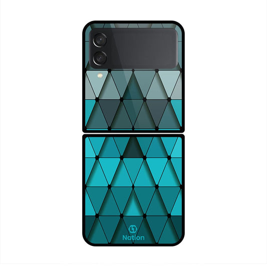 Samsung Galaxy Z Flip 4 5G Cover- Onation Pyramid Series - HQ Premium Shine Durable Shatterproof Case (Fast Delivery)