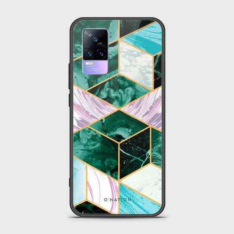 Vivo V21e Cover - O'Nation Shades of Marble Series - HQ Premium Shine Durable Shatterproof Case