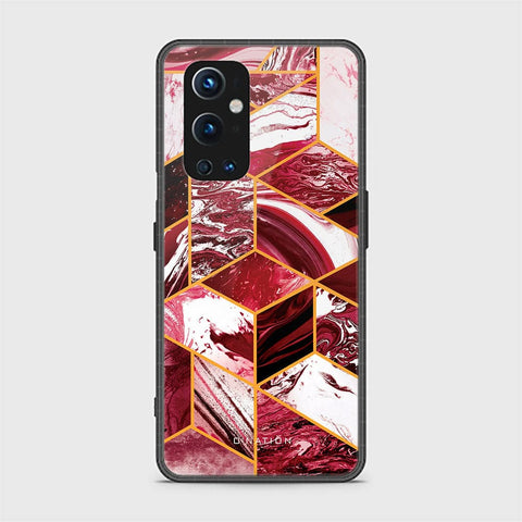 OnePlus 9 Pro Cover - O'Nation Shades of Marble Series - HQ Ultra Shine Premium Infinity Glass Soft Silicon Borders Case (Fast Delivery)