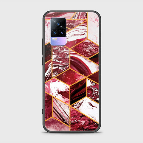 Vivo V21e Cover - O'Nation Shades of Marble Series - HQ Premium Shine Durable Shatterproof Case