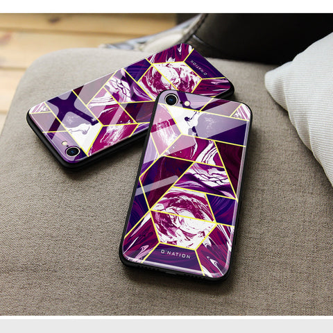 Oppo A18 Cover- O'Nation Shades of Marble Series - HQ Ultra Shine Premium Infinity Glass Soft Silicon Borders Case