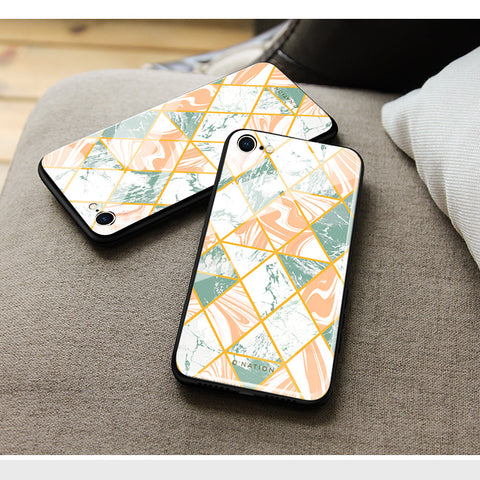 Oppo A18 Cover- O'Nation Shades of Marble Series - HQ Ultra Shine Premium Infinity Glass Soft Silicon Borders Case