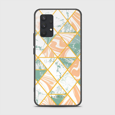 Samsung Galaxy A32 Cover - O'Nation Shades of Marble Series - HQ Premium Shine Durable Shatterproof Case