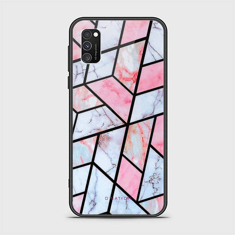 Samsung Galaxy A03s Cover - O'Nation Shades of Marble Series - HQ Ultra Shine Premium Infinity Glass Soft Silicon Borders Case