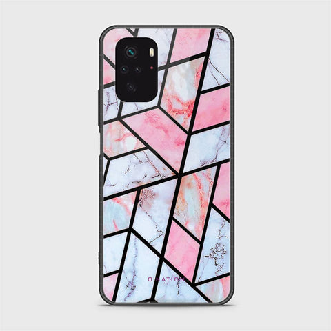 Xiaomi Redmi Note 10 4G Cover - O'Nation Shades of Marble Series - D328 - HQ Ultra Shine Premium Infinity Glass Soft Silicon Borders Case ( Fast Delivery )