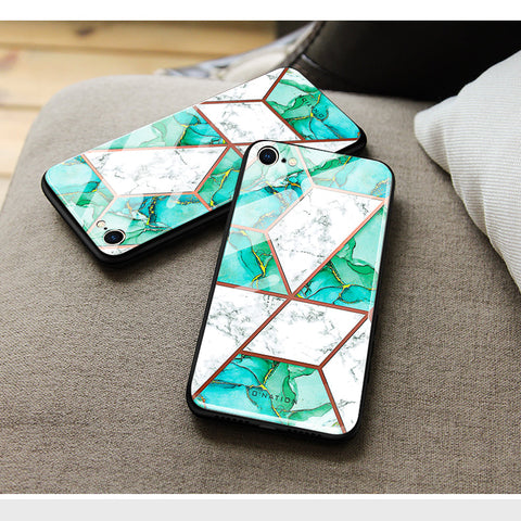 Oppo A18 Cover- O'Nation Shades of Marble Series - HQ Ultra Shine Premium Infinity Glass Soft Silicon Borders Case