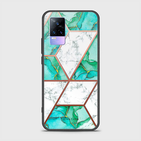 Vivo V21e Cover - O'Nation Shades of Marble Series - HQ Premium Shine Durable Shatterproof Case