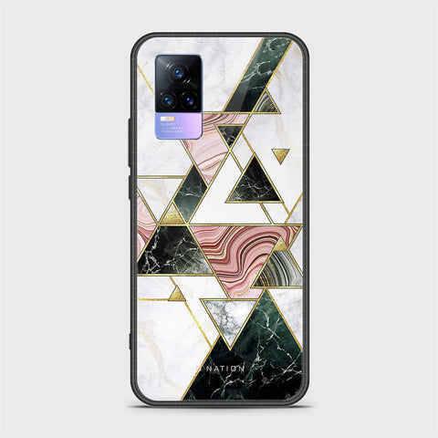 Vivo V21e Cover - O'Nation Shades of Marble Series - HQ Premium Shine Durable Shatterproof Case
