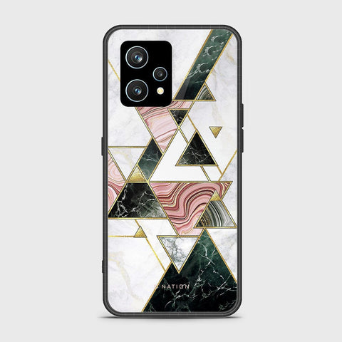 Realme 9 Pro Plus 4G Cover - Design 466 - O'Nation Shades of Marble Series - HQ Ultra Shine Premium Infinity Glass Soft Silicon Borders Case (Fast Delivery)