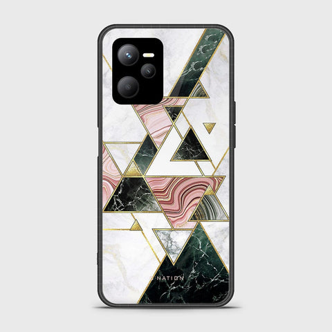 Realme C35 Cover - O'Nation Shades of Marble Series - D265 - HQ Ultra Shine Premium Infinity Glass Soft Silicon Borders Case ( Fast Delivery )