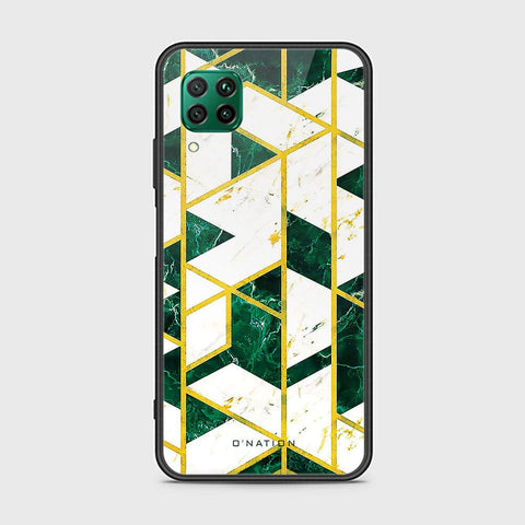 Huawei Nova 6 SE Cover - O'Nation Shades of Marble Series - HQ Ultra Shine Premium Infinity Glass Soft Silicon Borders Case (Fast Delivery)