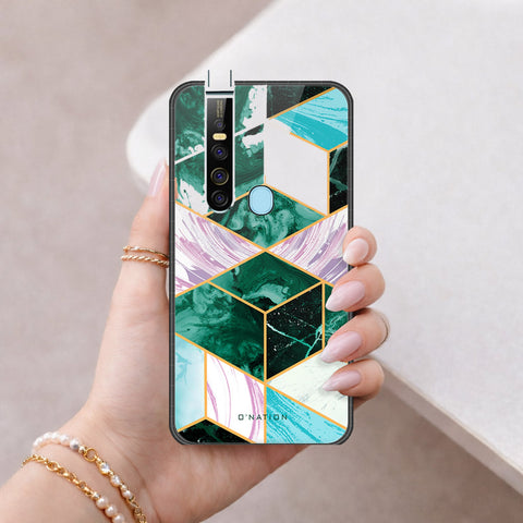 Tecno Camon 15 Pro Cover - O'Nation Shades of Marble Series - HQ Ultra Shine Premium Infinity Glass Soft Silicon Borders Case