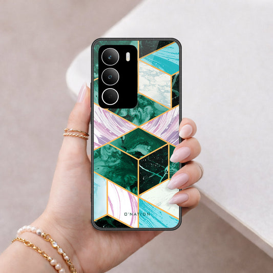 Realme C71 Cover - O'Nation Shades of Marble Series - HQ Ultra Shine Premium Infinity Glass Soft Silicon Borders Case