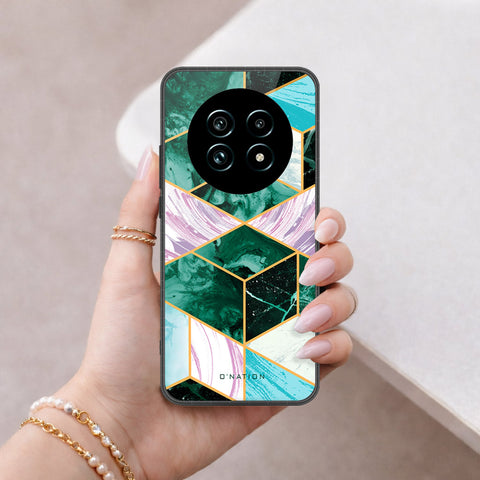 Realme 13 Pro Plus Cover - O'Nation Shades of Marble Series - HQ Ultra Shine Premium Infinity Glass Soft Silicon Borders Case