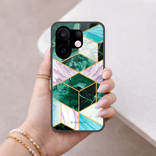 Vivo S30 Pro Mini Cover - O'Nation Shades of Marble Series - HQ Ultra Shine Premium Infinity Glass Soft Silicon Borders Case