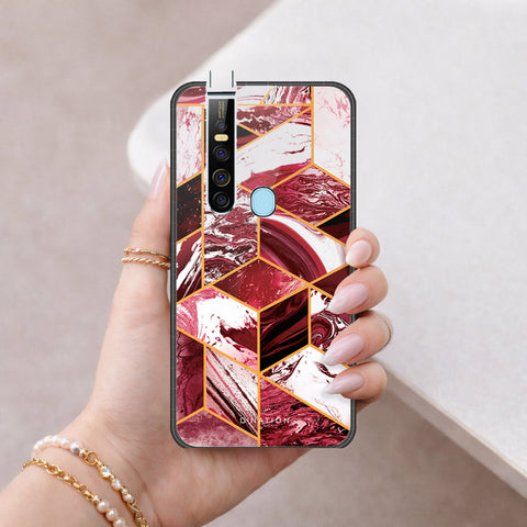 Tecno Camon 15 Pro Cover - O'Nation Shades of Marble Series - HQ Ultra Shine Premium Infinity Glass Soft Silicon Borders Case