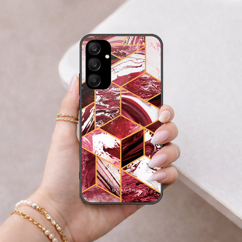 Samsung Galaxy A25 5G Cover - O'Nation Shades of Marble Series - HQ Ultra Shine Premium Infinity Glass Soft Silicon Borders Case