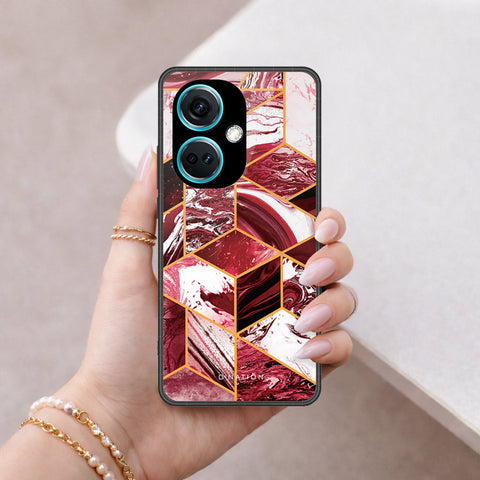OnePlus Nord N30 Cover - O'Nation Shades of Marble Series - HQ Ultra Shine Premium Infinity Glass Soft Silicon Borders Case