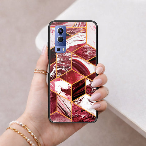 Vivo Y52 5G Cover - O'Nation Shades of Marble Series - HQ Ultra Shine Premium Infinity Glass Soft Silicon Borders Case