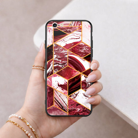 iPhone 6S / 6 Cover - O'Nation Shades of Marble Series - HQ Ultra Shine Premium Infinity Glass Soft Silicon Borders Case