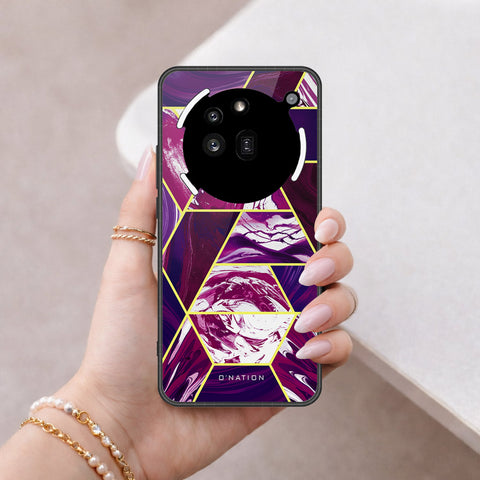 Nothing Phone 3a Pro Cover - O'Nation Shades of Marble Series - HQ Ultra Shine Premium Infinity Glass Soft Silicon Borders Case