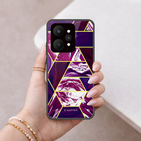Realme 15 Cover - O'Nation Shades of Marble Series - HQ Ultra Shine Premium Infinity Glass Soft Silicon Borders Case