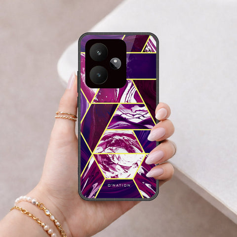 Realme GT 7T Dream Edition Cover - O'Nation Shades of Marble Series - HQ Ultra Shine Premium Infinity Glass Soft Silicon Borders Case