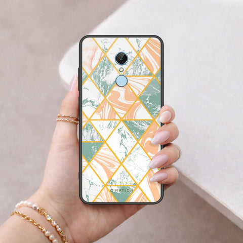 Xiaomi Redmi 5 Cover - O'Nation Shades of Marble Series - HQ Ultra Shine Premium Infinity Glass Soft Silicon Borders Case