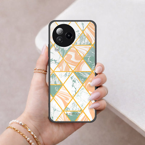 Xiaomi Civi 3 Cover - O'Nation Shades of Marble Series - HQ Ultra Shine Premium Infinity Glass Soft Silicon Borders Case