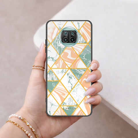 Xiaomi Redmi Note 9 Pro 5G Cover - O'Nation Shades of Marble Series - HQ Ultra Shine Premium Infinity Glass Soft Silicon Borders Case