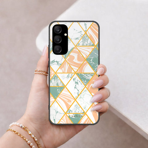 Samsung Galaxy A25 5G Cover - O'Nation Shades of Marble Series - HQ Ultra Shine Premium Infinity Glass Soft Silicon Borders Case