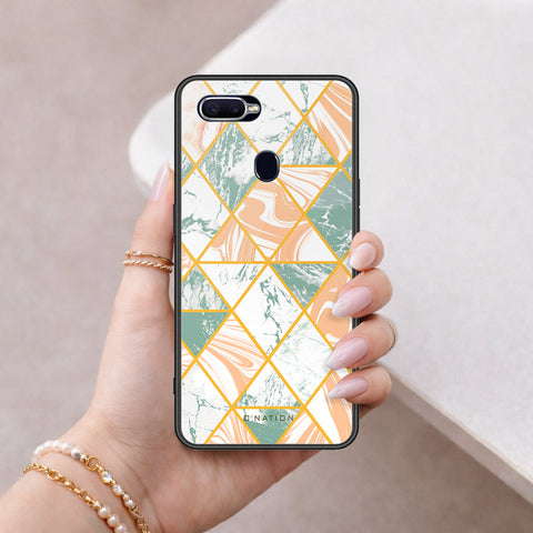 Samsung Galaxy J7 Pro Cover - O'Nation Shades of Marble Series - HQ Ultra Shine Premium Infinity Glass Soft Silicon Borders Case