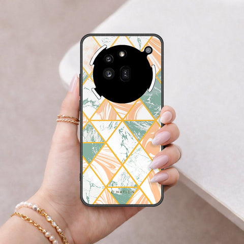 Nothing Phone 3a Pro Cover - O'Nation Shades of Marble Series - HQ Ultra Shine Premium Infinity Glass Soft Silicon Borders Case