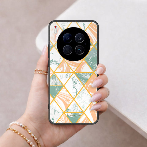 Tecno Camon 40 Premier 4G Cover - O'Nation Shades of Marble Series - HQ Ultra Shine Premium Infinity Glass Soft Silicon Borders Case
