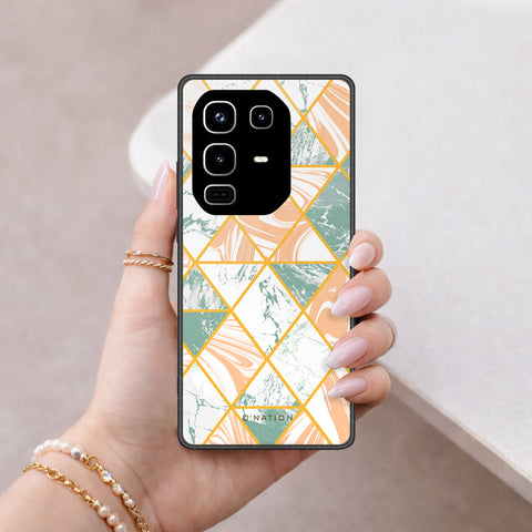 Infinix Note 50 Pro 4G Cover - O'Nation Shades of Marble Series - HQ Ultra Shine Premium Infinity Glass Soft Silicon Borders Case