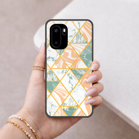 OnePlus Ace 6 Cover - O'Nation Shades of Marble Series - HQ Ultra Shine Premium Infinity Glass Soft Silicon Borders Case