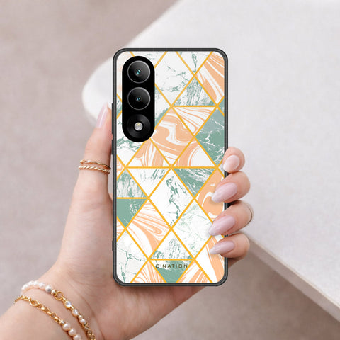 OnePlus Nord 5 Cover - O'Nation Shades of Marble Series - HQ Ultra Shine Premium Infinity Glass Soft Silicon Borders Case