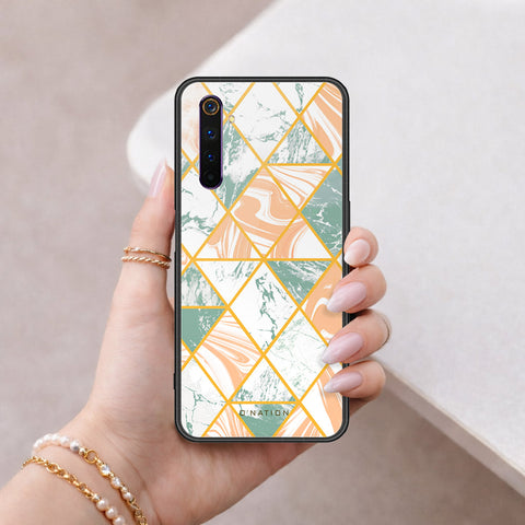 Realme 6 Pro Cover - O'Nation Shades of Marble Series - HQ Ultra Shine Premium Infinity Glass Soft Silicon Borders Case