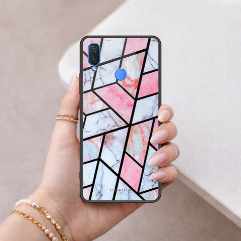 Huawei Honor 8C Cover - O'Nation Shades of Marble Series - HQ Ultra Shine Premium Infinity Glass Soft Silicon Borders Case