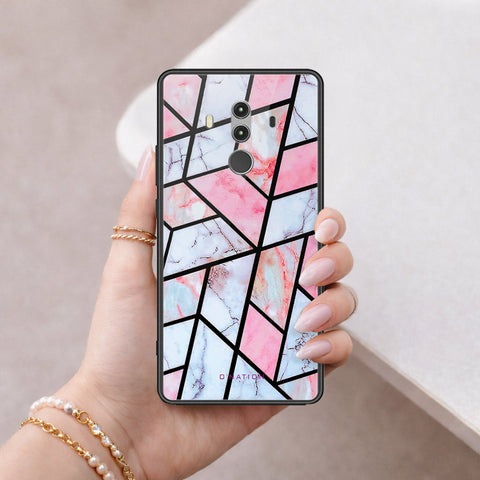 Huawei Mate 10 Pro Cover - O'Nation Shades of Marble Series - HQ Ultra Shine Premium Infinity Glass Soft Silicon Borders Case