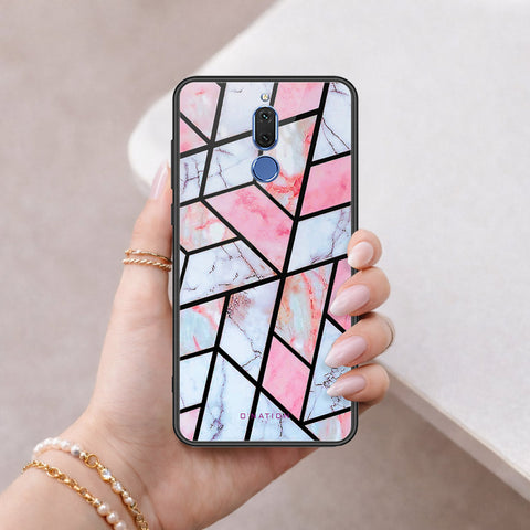 Huawei Mate 10 Lite Cover - O'Nation Shades of Marble Series - HQ Ultra Shine Premium Infinity Glass Soft Silicon Borders Case