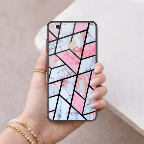 Huawei Honor 8 Lite Cover - O'Nation Shades of Marble Series - HQ Ultra Shine Premium Infinity Glass Soft Silicon Borders Case