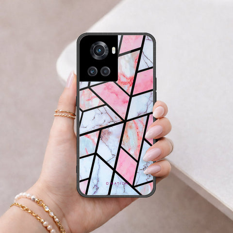 OnePlus 10R Cover - O'Nation Shades of Marble Series - HQ Ultra Shine Premium Infinity Glass Soft Silicon Borders Case