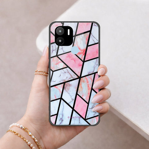 Xiaomi Poco C50 Cover - O'Nation Shades of Marble Series - HQ Ultra Shine Premium Infinity Glass Soft Silicon Borders Case