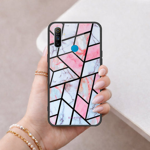 Realme 6i Cover - O'Nation Shades of Marble Series - HQ Ultra Shine Premium Infinity Glass Soft Silicon Borders Case