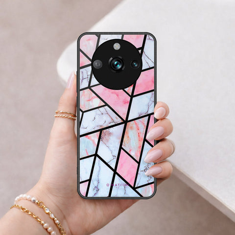 Realme 11 Pro Plus Cover - O'Nation Shades of Marble Series - HQ Ultra Shine Premium Infinity Glass Soft Silicon Borders Case